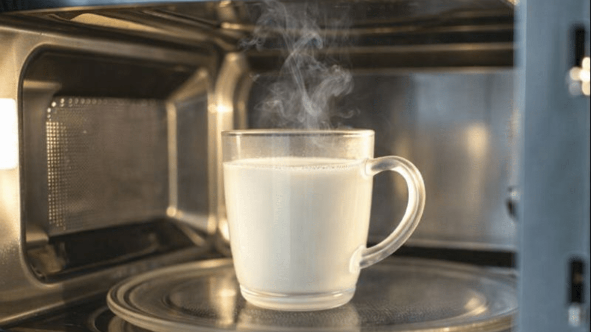 Odborníci varují: ohřívat vodu nebo mléko v mikrovlnné troubě může být nebezpečné