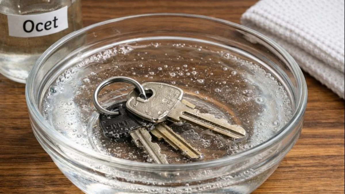 Oprašovat domácí klíče octem: co to způsobí a proč odborníci tento jednoduchý návyk tak často doporučují