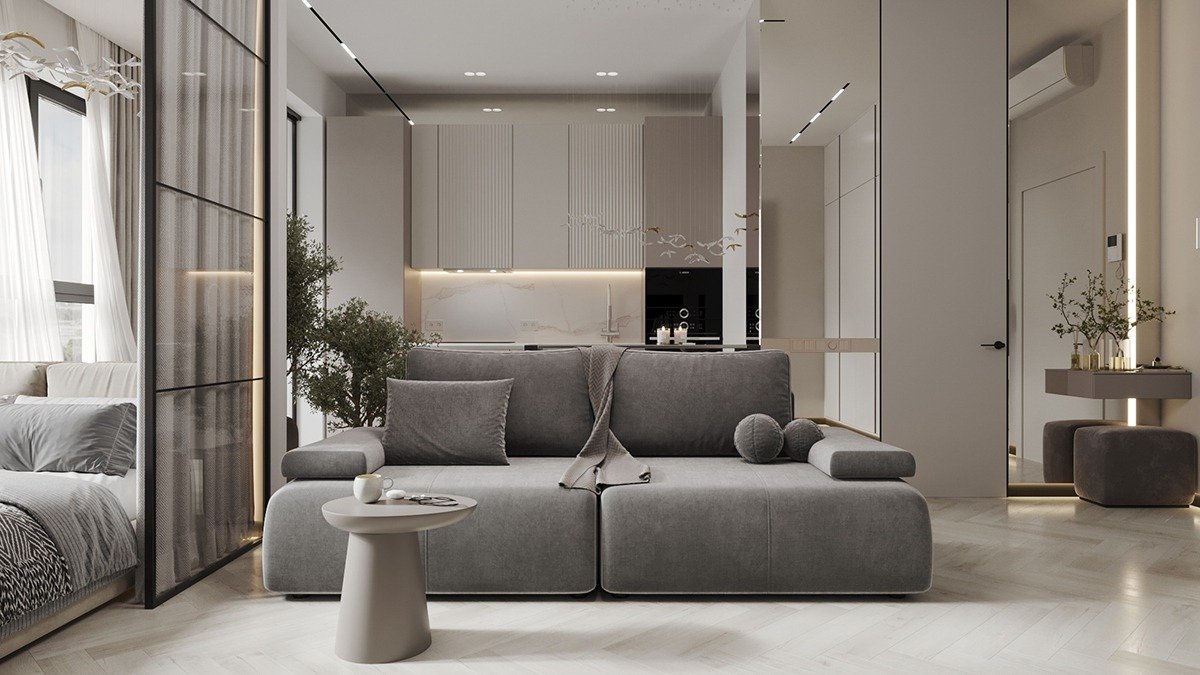 Český interiérový designér: jak zařídit úzký obývací pokoj