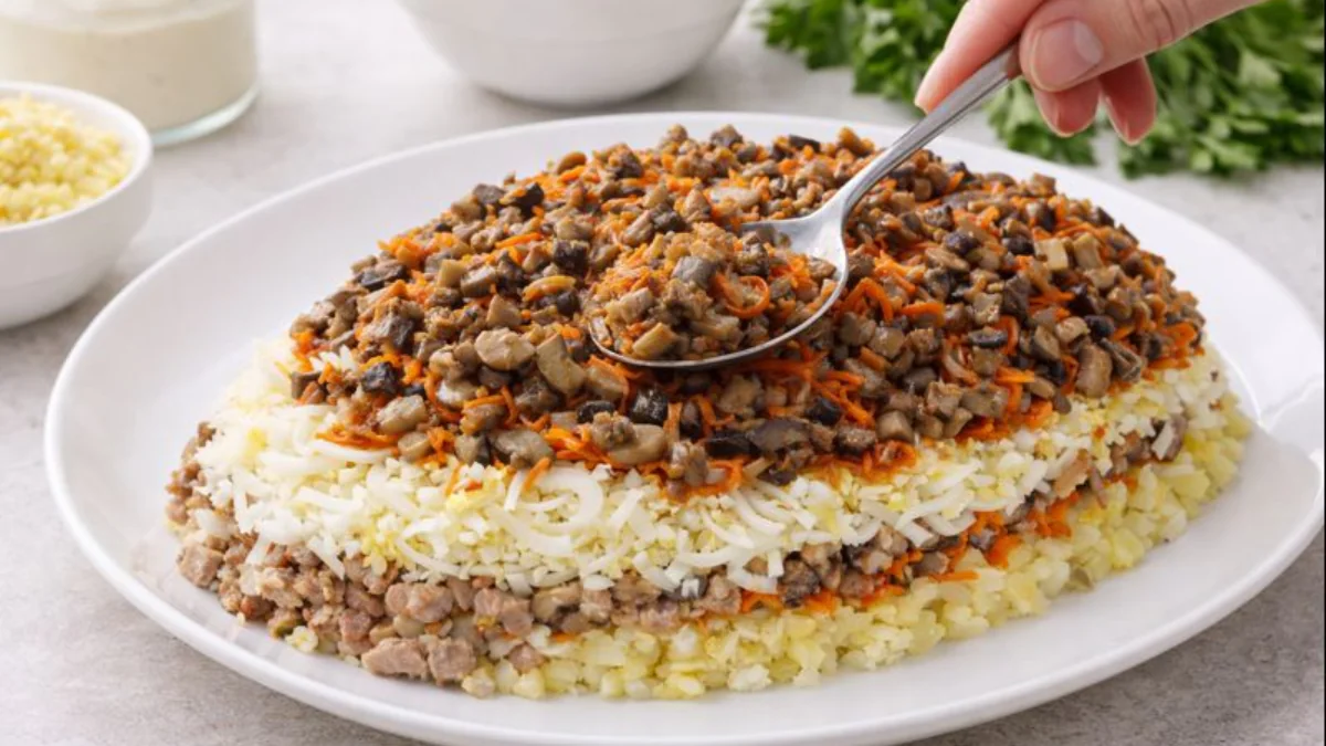 Teď na každou oslavu — salát „Hrozen“: je tak dobrý, že se to slovy ani nedá popsat