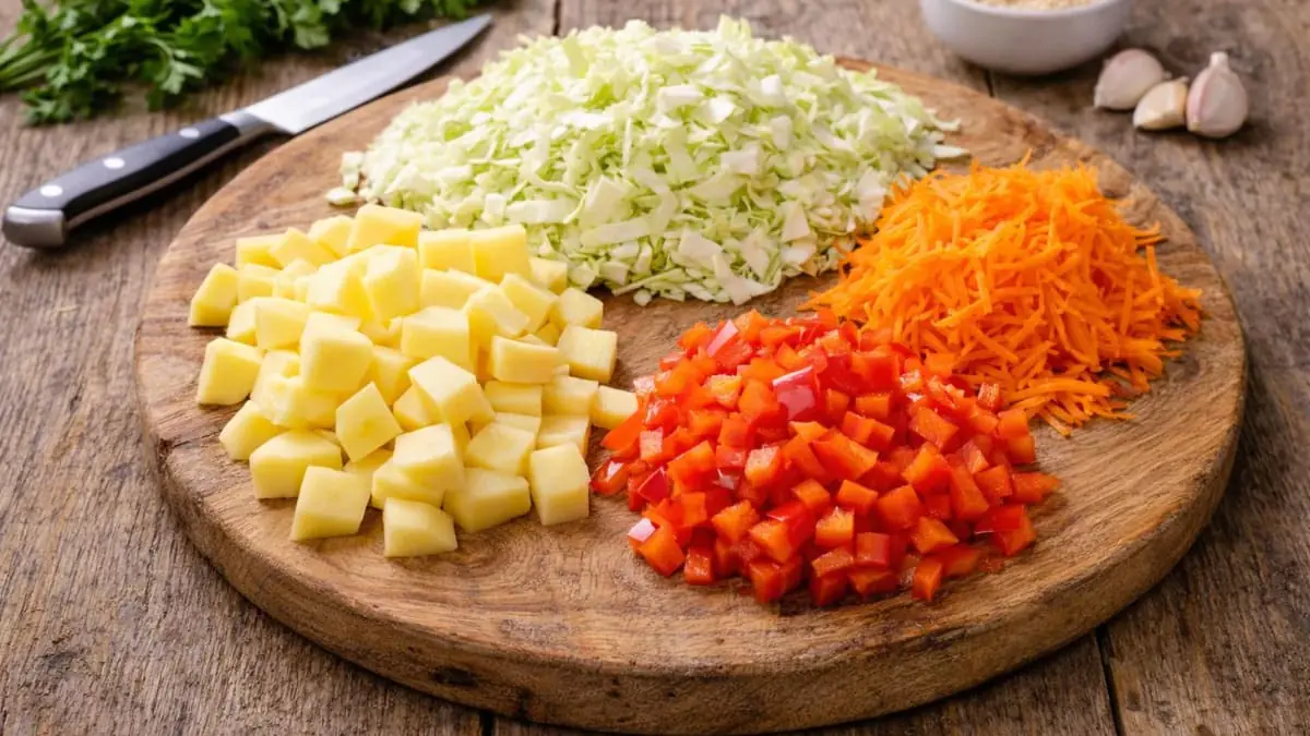 Zapékanka z zelí po turecku: lehká večeře s jemnou zálivkou a sýrovou kůrkou 3 Zapékanka z zelí po turecku: lehká večeře s jemnou zálivkou a sýrovou kůrkou