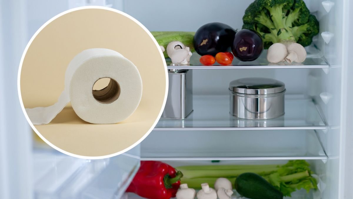 Proč dát roli toaletního papíru do lednice jako neobvyklý domácí trik