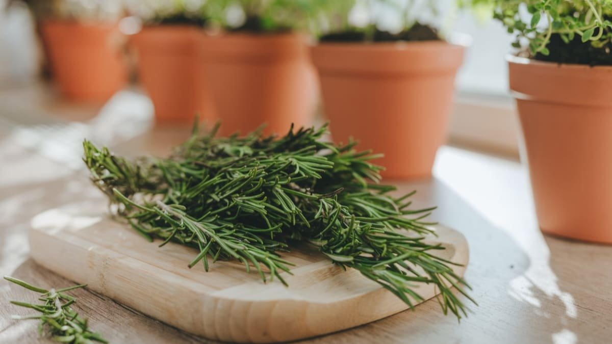 Dávat větvičky rozmarýnu na okno: k čemu to je a proč to doporučují