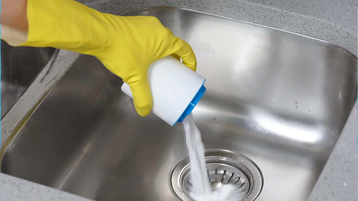 Jak vyčistit nerezový dřez, aby znovu vypadal jako nový
