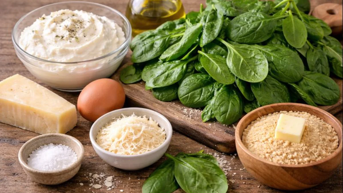 Sformato (zapečený nákyp) z ricotty a špenátu