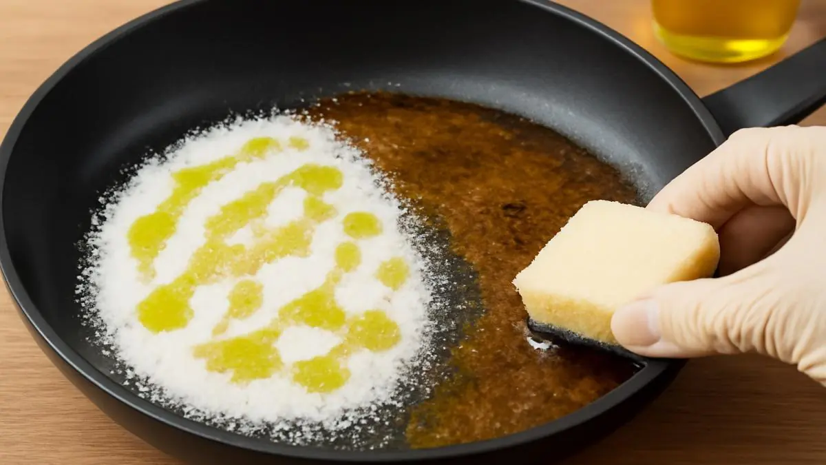 Tento trik je zlato. Moje staré pánve se lesknou jako nové