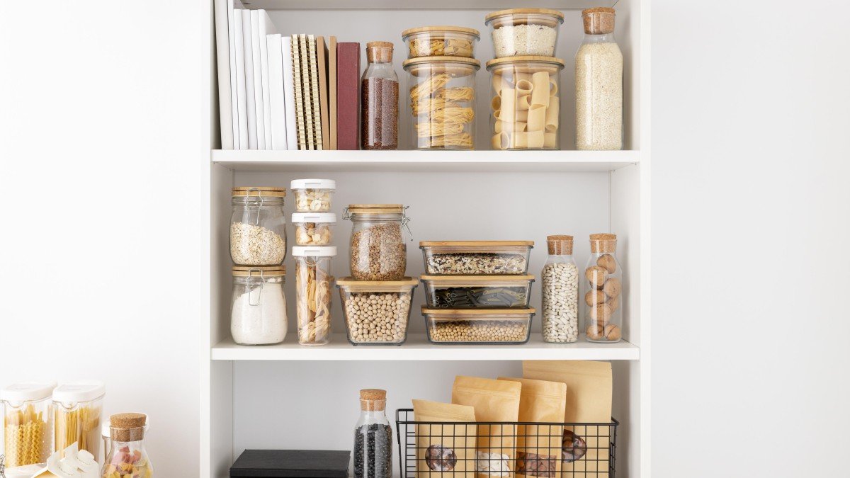 Ukládání v malé kuchyni: tipy, které opravdu fungují