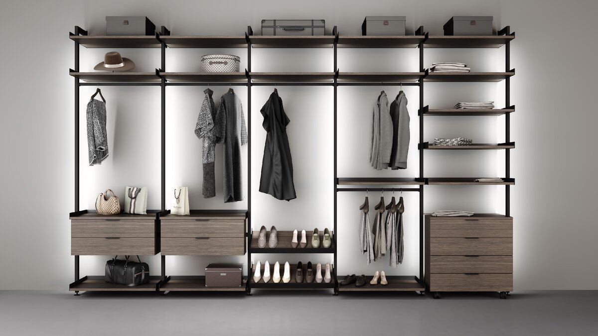 Konec tradičních šatních skříní: nový levnější trend sází na praktičnost