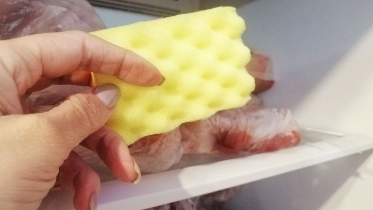 Houbička v mrazáku: jednoduché řešení, které omezuje tvorbu ledu 2 Houbička v mrazáku: jednoduché řešení, které omezuje tvorbu ledu