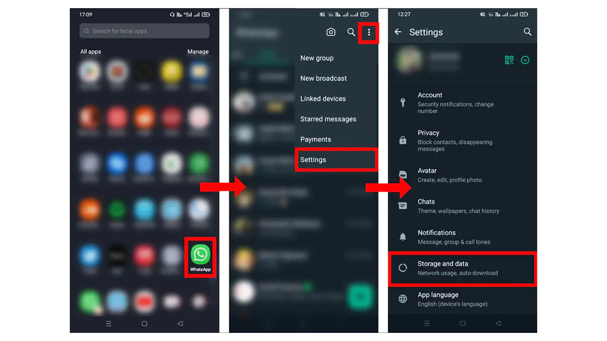 Kde se nachází „koš“ WhatsAppu a jaké další způsoby pomohou uvolnit místo v telefonu