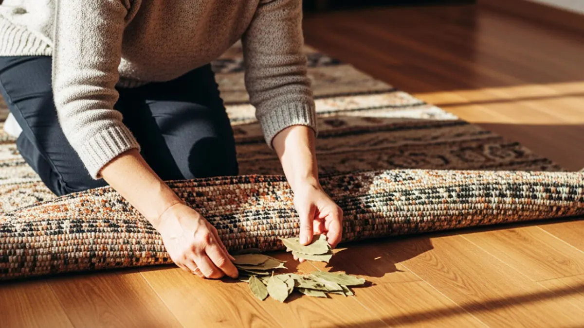 Položte bobkový list pod koberec a už zítra se zbavíte každodenního problému