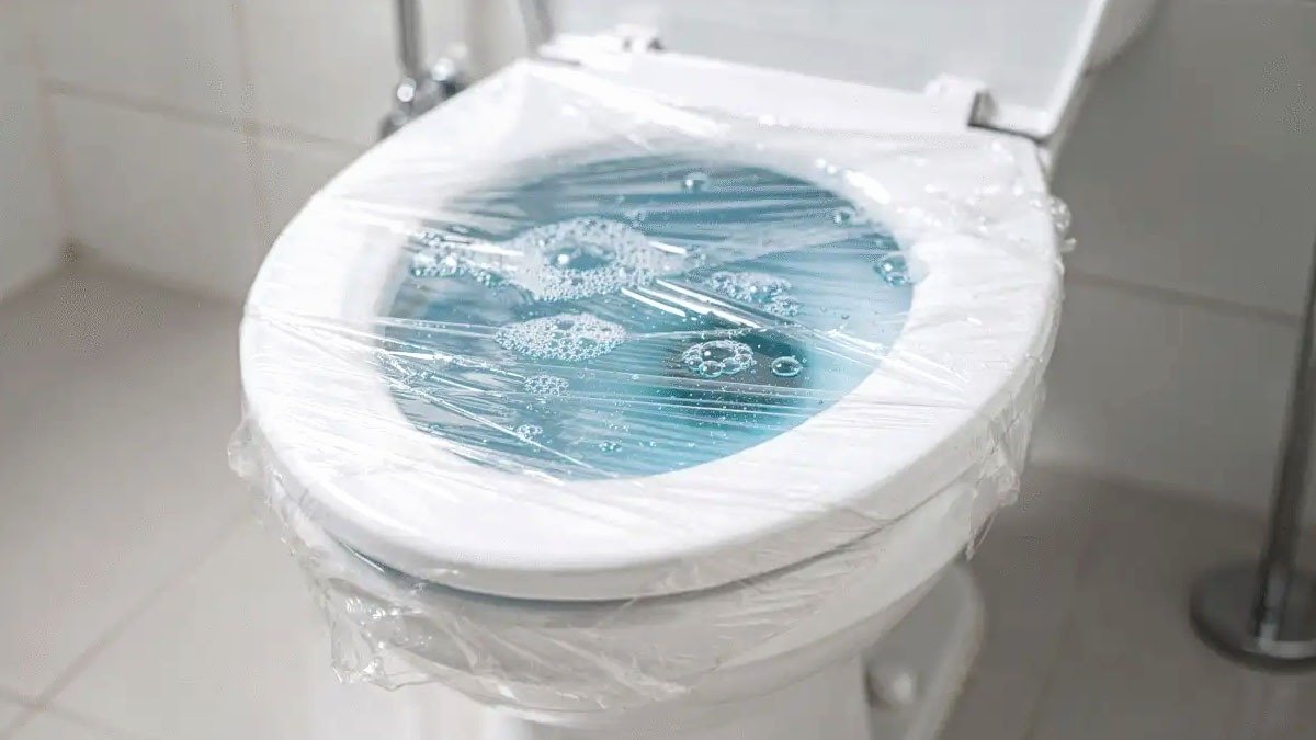 Obalit záchodovou mísu potravinovou fólií: proč se to doporučuje a k čemu to slouží 2 Obalit záchodovou mísu potravinovou fólií: proč se to doporučuje a k čemu to slouží