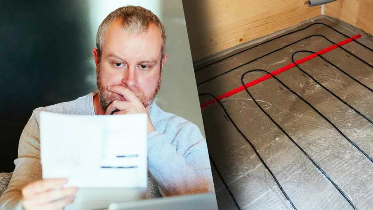 Takto můžete snížit roční náklady na podlahové vytápění na polovinu