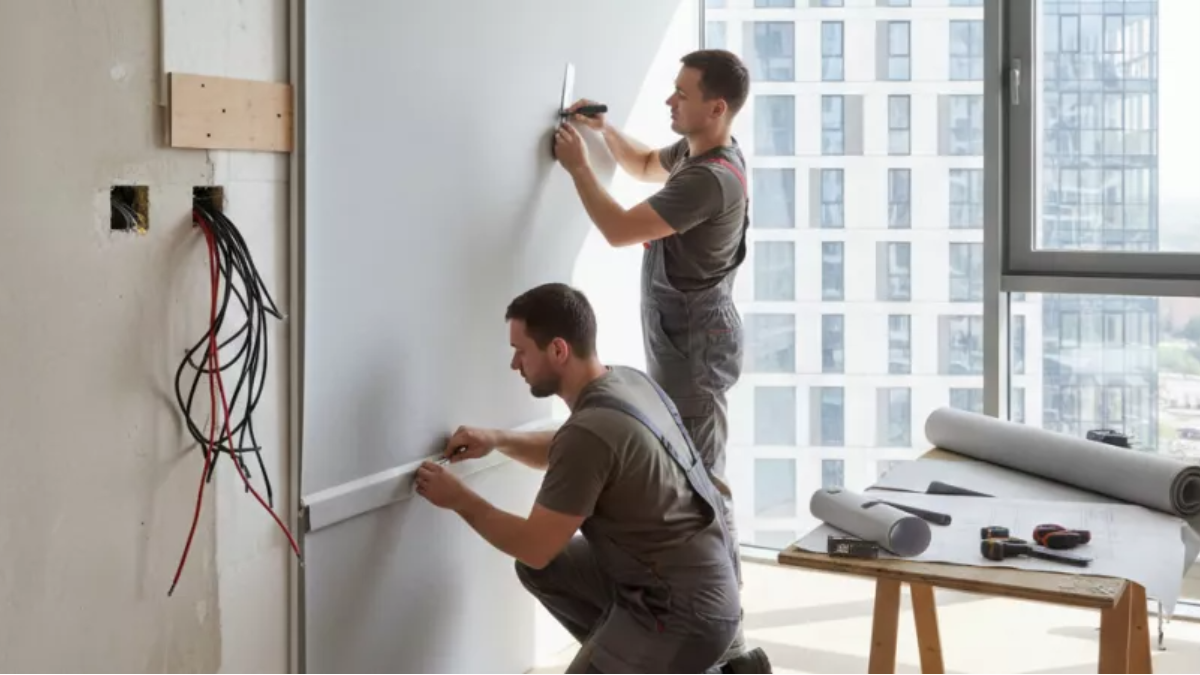 Chytří majitelé už nestěrkují stěny pod malbu: našli levnější a rychlejší způsob, jak „natáhnout“ stěny – nový trend v renovacích