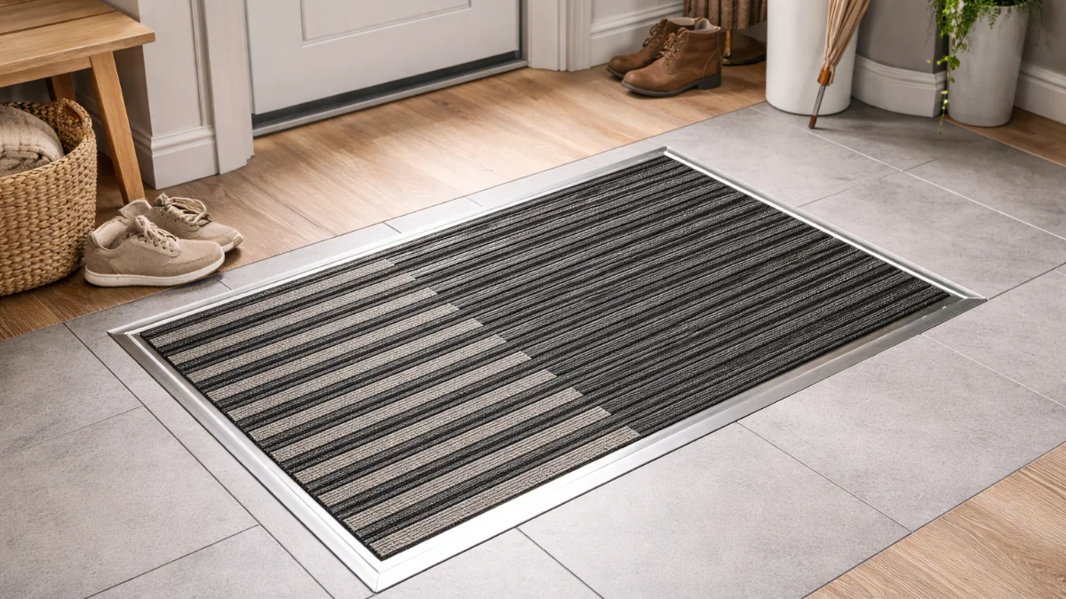 U vchodu už nikdo nepokládá rohožku: co ji v moderních interiérech nahrazuje 2 U vchodu už nikdo nepokládá rohožku: co ji v moderních interiérech nahrazuje
