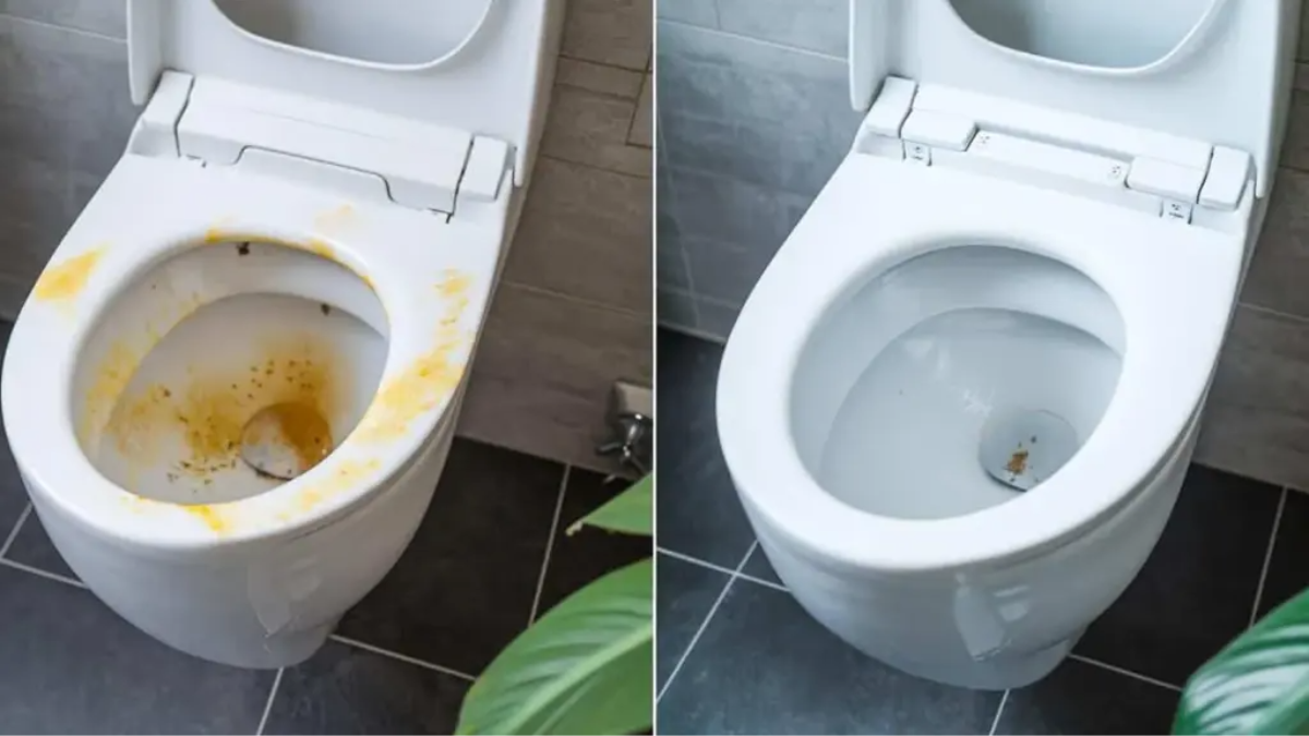 Dvě tablety v půl litru vody udělají i z těch nejstarších toalet zářivě nové