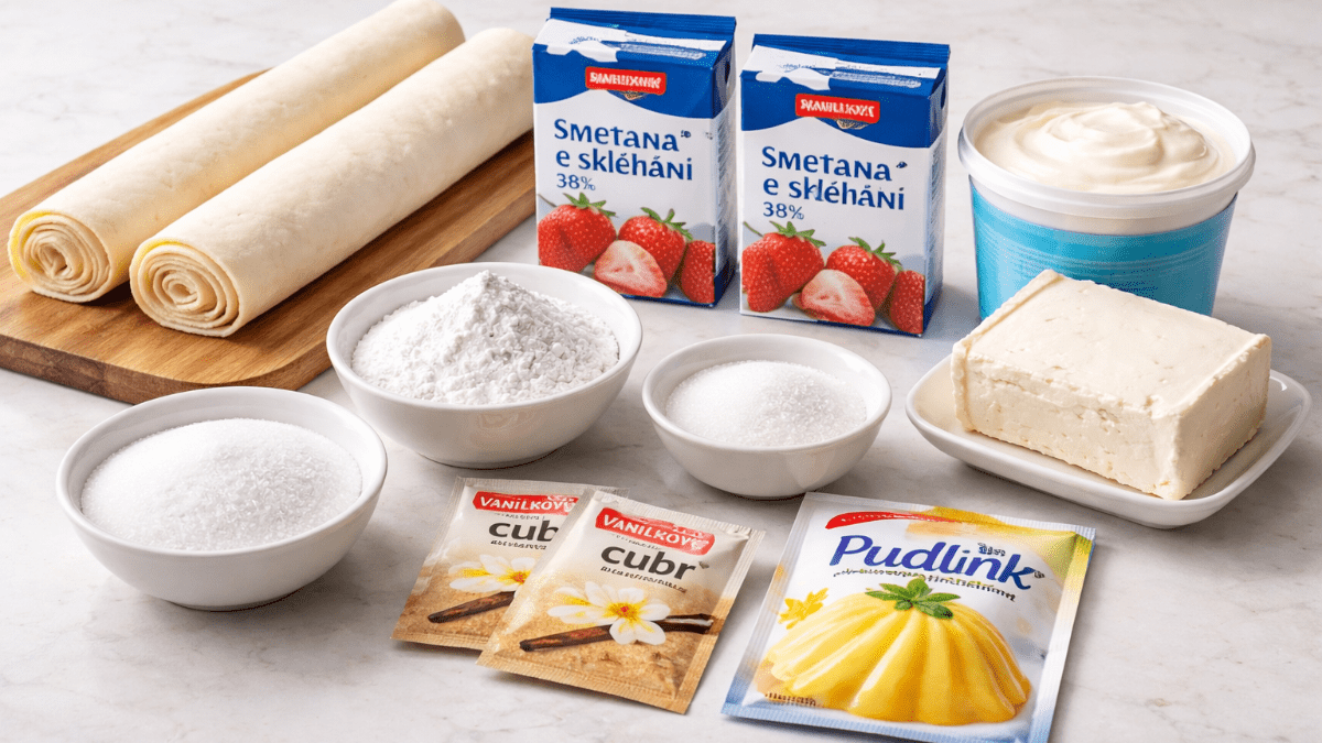 Rychlý cheesecake „Kremšnit“ – 10 minut práce 2 Rychlý cheesecake „Kremšnit“ – 10 minut práce