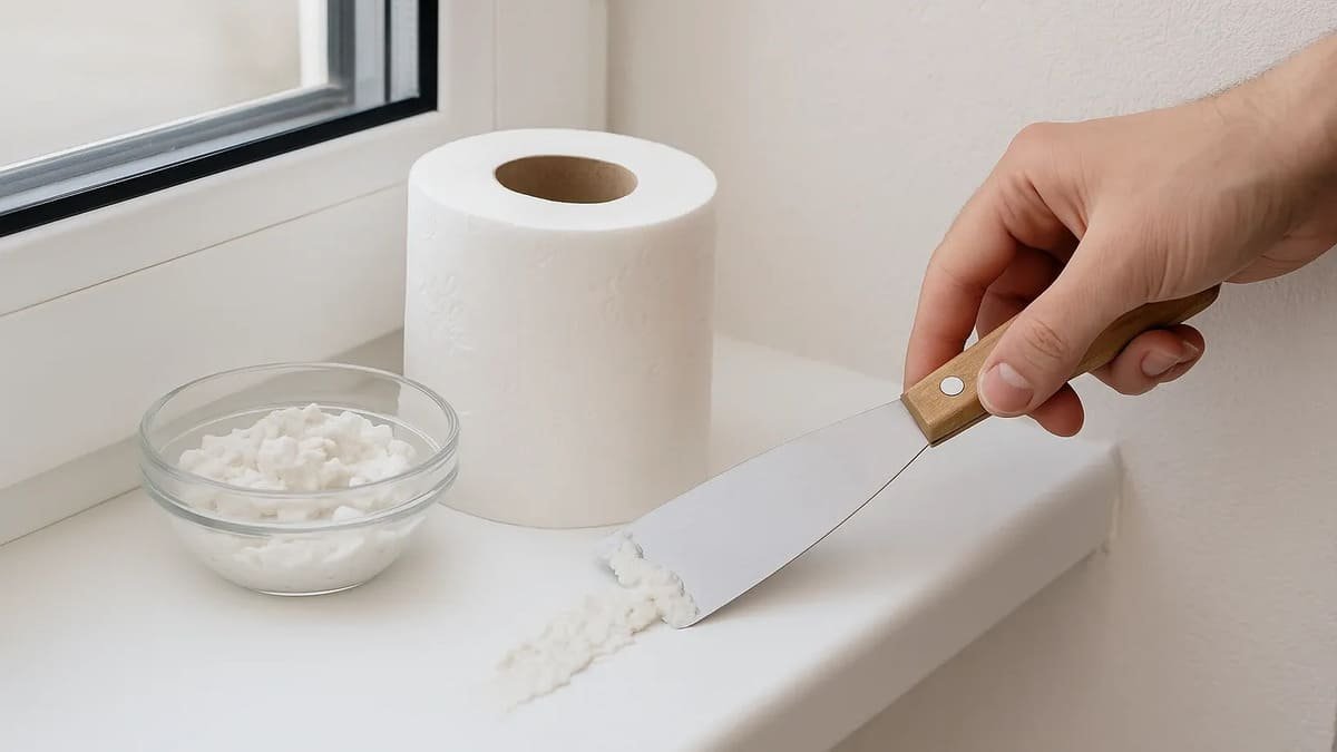 Iz oken nefouká ani v chumelenici před průvanem zachránila role toaletního papíru — studený parapet je minulostí