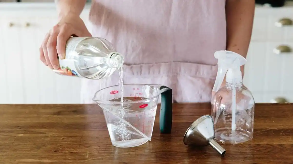 Nalijte ocet na vchodové dveře: proč to doporučují a k čemu to slouží