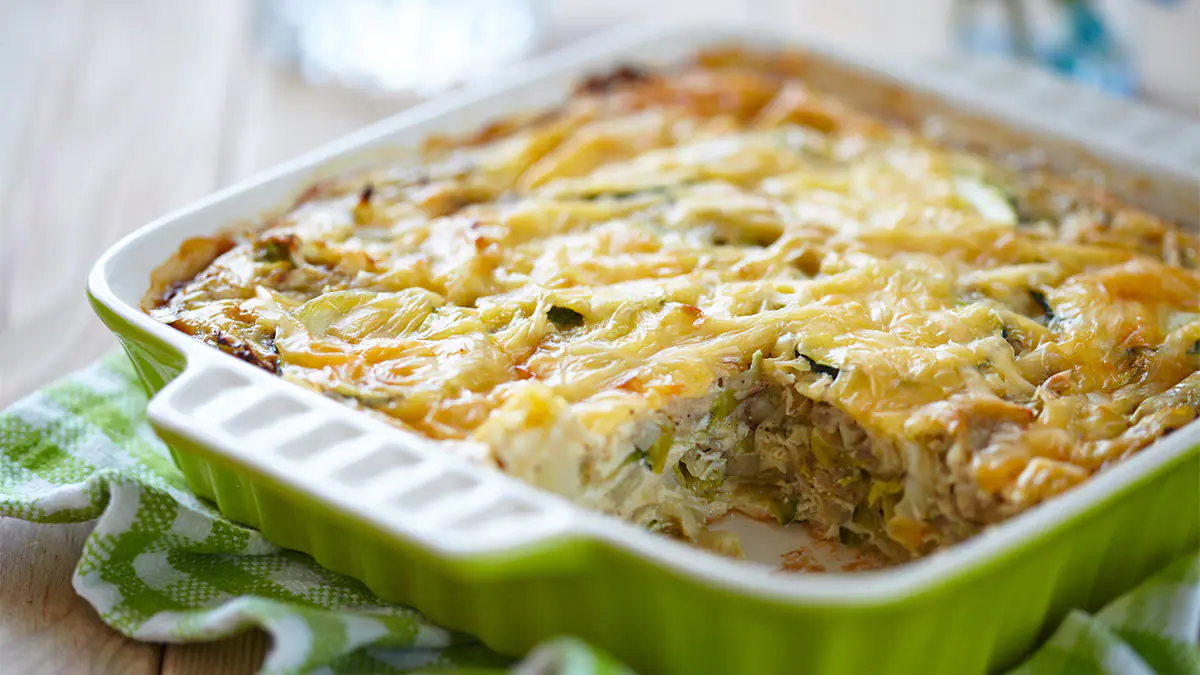 Kapustný nákyp s masem, po kterém zapomenete na dietu