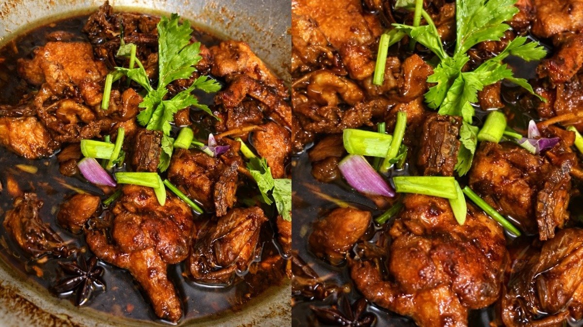 Kuře v sójové omáčce podle starého receptu, s velkým množstvím šťávy a výraznou vůní