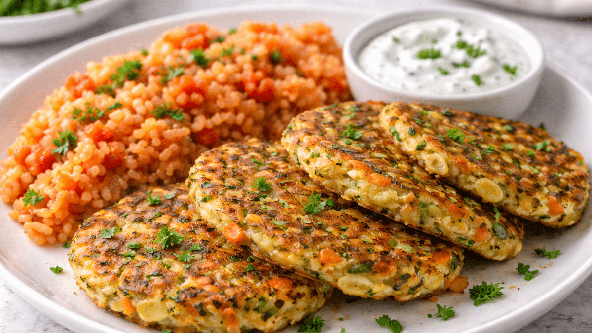 Tento recept na zeleninové placičky je hotový za 30 minut