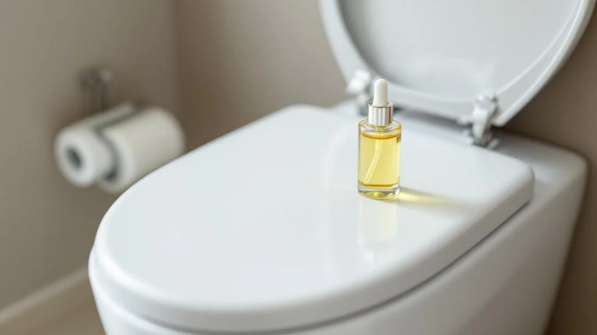 Proč kapat esenciální olej do toalety