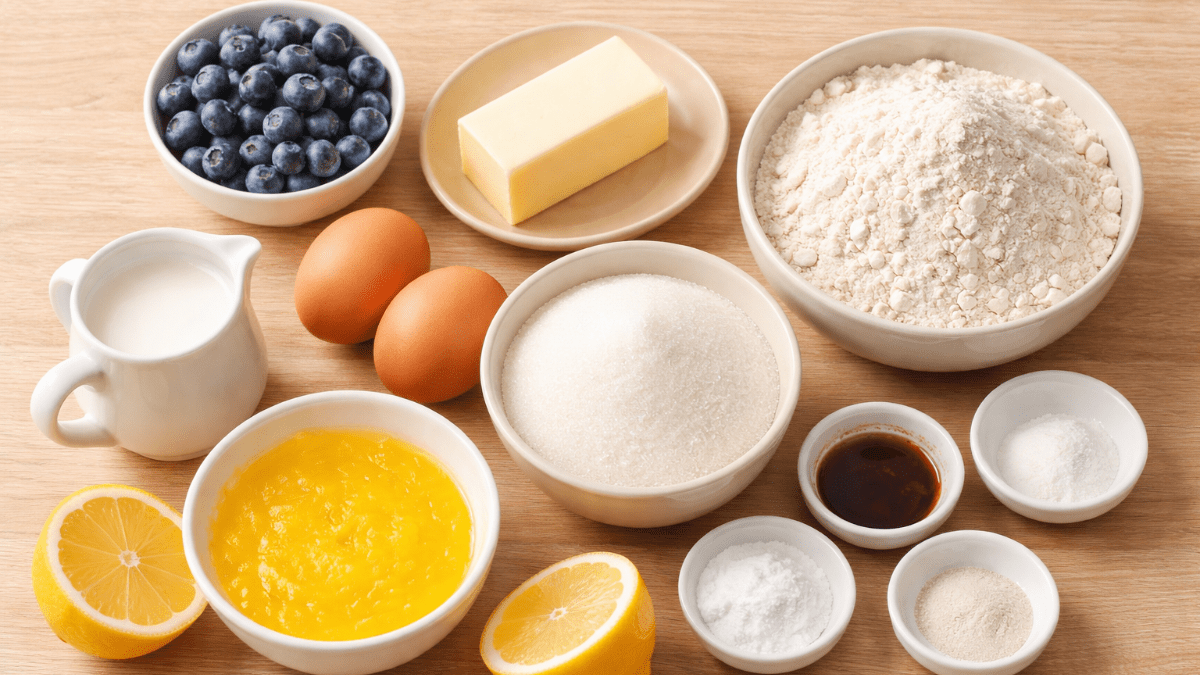 Lehký a nadýchaný jako obláček borůvkový chlebíček 2 Lehký a nadýchaný jako obláček borůvkový chlebíček