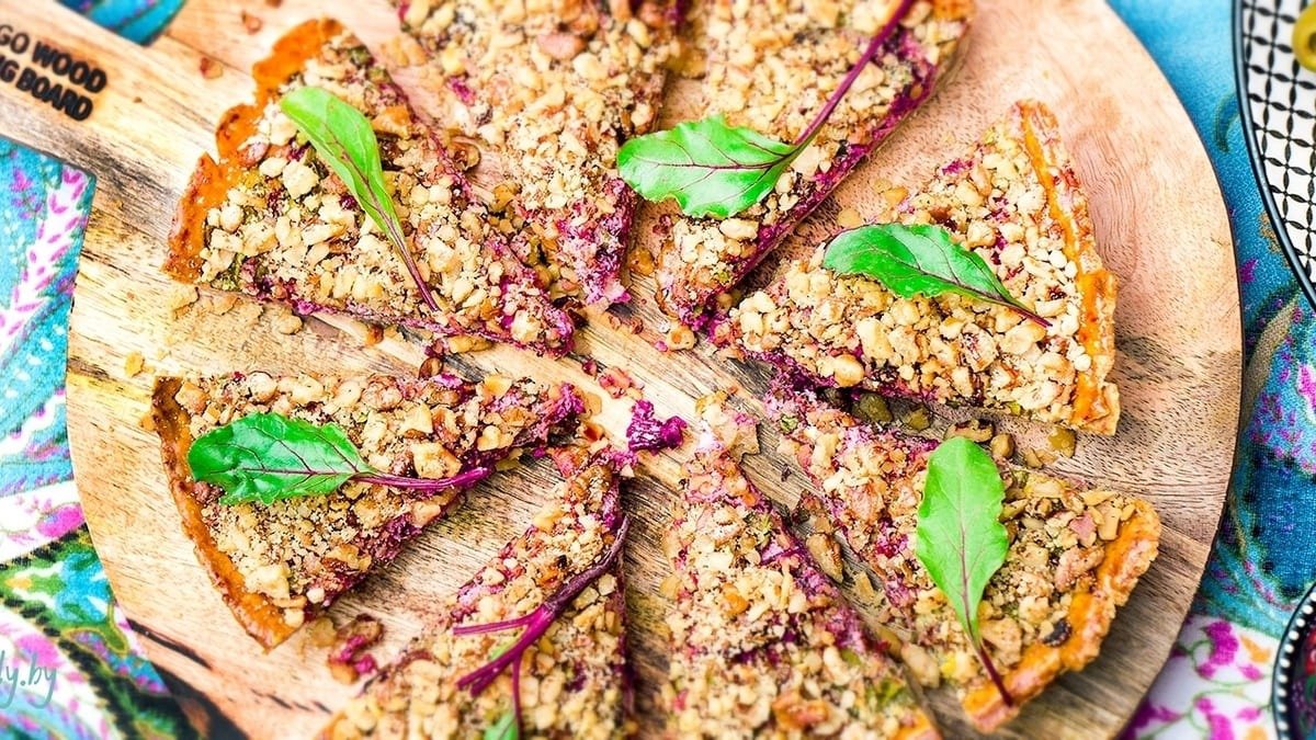 Tento quiche je plný barev a chuti